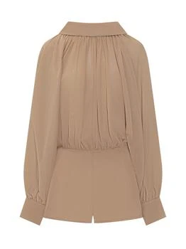 Marni | Marni Long Sleeve Gathered Jumpsuit