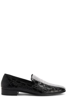 Giuseppe Zanotti | Giuseppe Zanotti Tuxedo Diamond Embellished Loafers