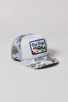 American Needle Old Style Patch Camo Trucker Hat
