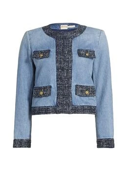 Landon Denim Cropped Jacket