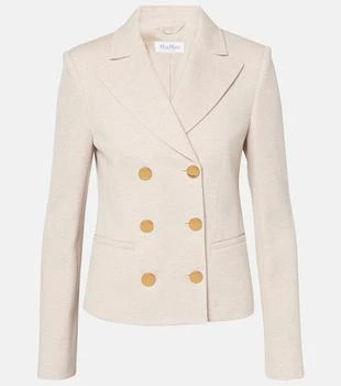 Max Mara | Alabama cotton and wool blazer