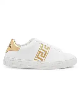 Versace | Embroidered Low-Top Sneakers