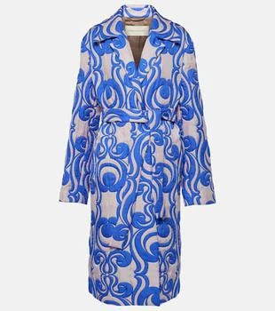 Dries Van Noten | Quilted wrap coat