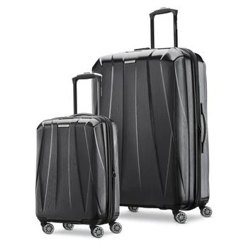 Samsonite Samsonite Centric 2 Hardside Expandable Luggage with Spinner Wheels, 2-Piece Set (20/24), Black