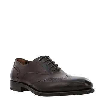 Salvatore Ferragamo | Men's Raphael Classic Lace Up Shoes In Brown