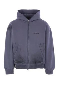 Balenciaga | Balenciaga Faded Zipped Hoodie