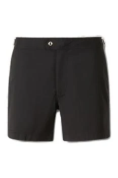 Tom Ford | Tom Ford Piped-Trim Straight Hem Swim Shorts