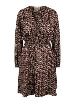 Gucci | Gucci Interlocking G Chain Printed Dress