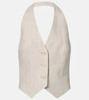 Max Mara | Sauro linen vest