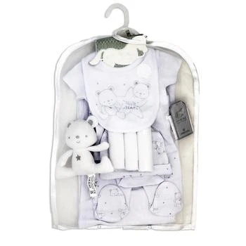 Rock-A-Bye Baby Boutique Rock-A-Bye Baby Boutique Baby Boys or Baby Girls Bear Layette Gift, 10 Piece Set