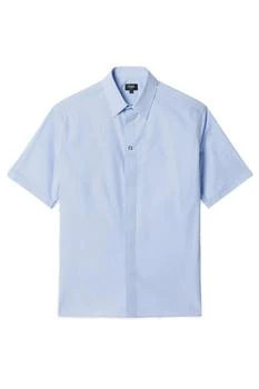 Fendi | Fendi FF Plaque Short Sleeved Shirt