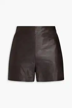 Valentino | Leather shorts