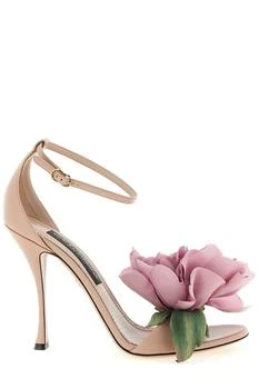 Dolce & Gabbana | Dolce & Gabbana Bouquet Ankle Strap Sandals