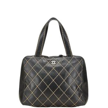 Chanel | Wild Stitch Leather Handbag Pouch (Pre-Owned)