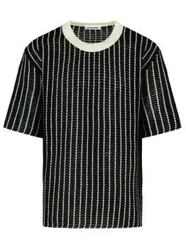 Jil Sander | Jil Sander Embellished Crochet T-Shirt