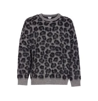 Bottega Veneta | Bottega Veneta Leopard Crewneck Jumper