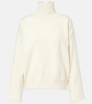 Jil Sander | Wool and cotton-blend turtleneck sweater