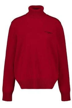 Givenchy | Givenchy Paris Signature Embroidered Turtleneck Sweater