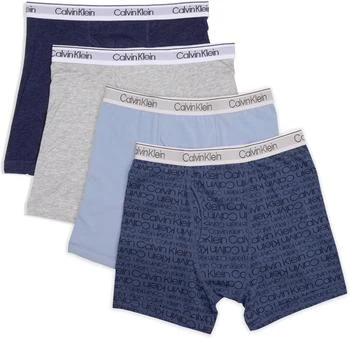 Calvin Klein Boys' Underwear Four Pack Boxer Brief Value Pack
