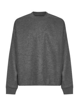 Jil Sander | JIL SANDER | Grey wool jersey sweatshirt | Man | 50
