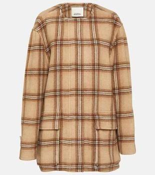 Isabel Marant | Checked wool blend coat