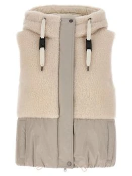 Brunello Cucinelli | Brunello Cucinelli High-Neck Hooded Gilet