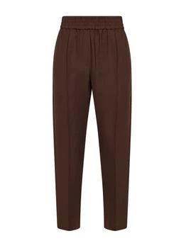 Brunello Cucinelli | Brunello Cucinelli Fluid Twill Baggy Pull-On Trousers