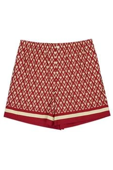 Valentino | Valentino All-Over Geometric Printed Shorts