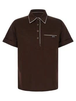 Prada | Prada Scotland Short-Sleeved Polo Shirt