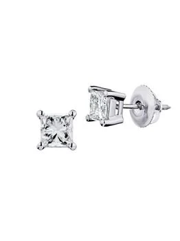 Saks Fifth Avenue | 14K White Gold & 0.5 TCW Diamond Earrings