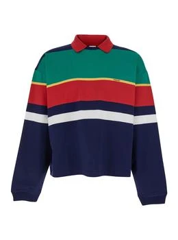 Versace | Versace Colour-Block Polo Sweatshirt