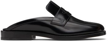 MAISON MARGIELA | Black Tabi City Slip-on Loafers