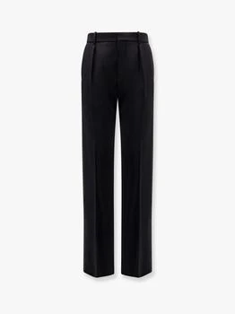 Yves Saint Laurent | Tuxedo wool trouser with lateral satin bands
