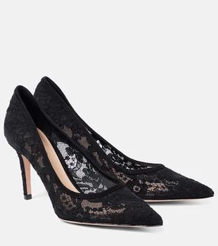 Gianvito Rossi | Pointy 85 lace pumps