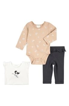 Chickadee Bodysuit, Tee & Leggings Set