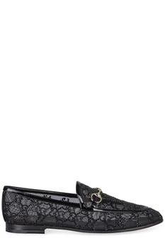 Gucci | Gucci Crystal Embellished Horsebit Loafers