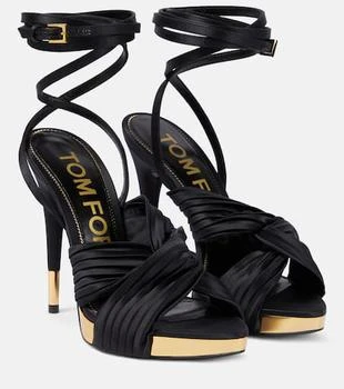 Tom Ford | Satin platform sandals
