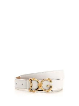 Dolce & Gabbana | Dolce & Gabbana Baroque Logo Buckle Belt