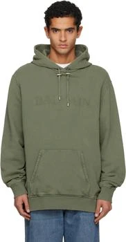 Balmain | Khaki Vintage
Balmain
Embroidered Hoodie