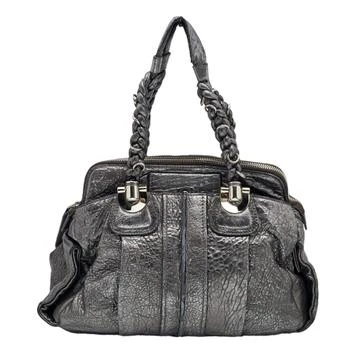 Chloé | Chloe Silver Leather Heloise Satchel