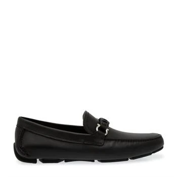 Salvatore Ferragamo | Men's Gancini Driver Moccasins In Black