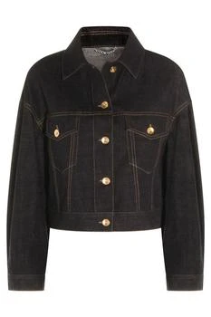 Brunello Cucinelli | Brunello Cucinelli Long-Sleeved Denim Jacket