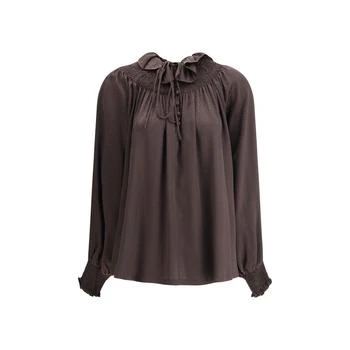 Burberry | Geometric Silk Women's Blouse