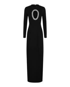 Givenchy | Cut-Out Crystal-Embellished Gown