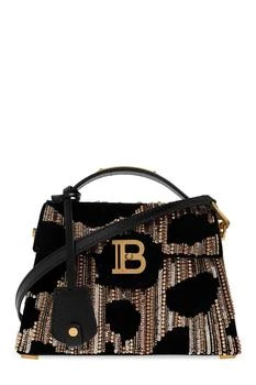 Balmain | Balmain Embroidered Belvet B-Buzz Dynasty Bag