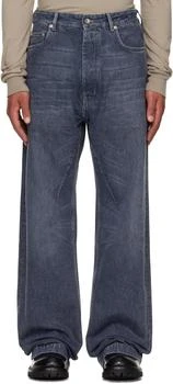Rick Owens | Blue Concordians Geth Jeans