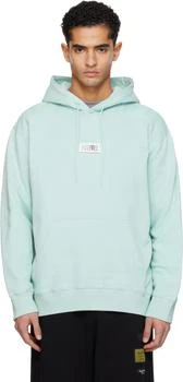 MM6 | Blue Logo Patch Hoodie