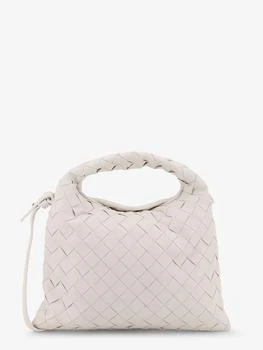 Bottega Veneta | Mini Hop leather crossbody bag with Intrecciato pattern