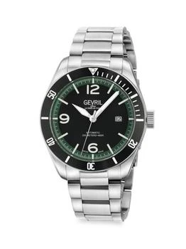Gevril | Yorkville 43MM Stainless Steel Bracelet Watch