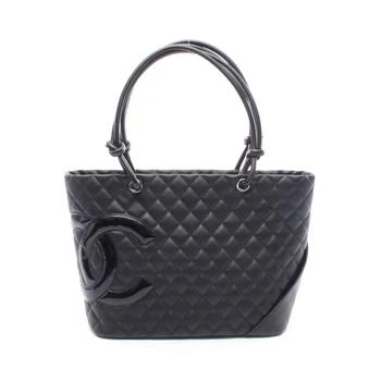 Chanel | Leather Patent Leather Tote Bag (Pre-Owned)